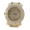 Hip Hop 14K Gold Simulated Diamond Watch F47 - Raonhazae