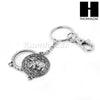 5X Magnifying Glass Lady Luck Elephant Key Chain Pendant Chain Necklace Set SJ2S - Raonhazae