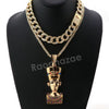 Hip Hop Quavo Queen Nefertiti Miami Cuban Choker Chain Necklace L38 - Raonhazae