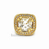 NEW MEN BIG CHUNKY GOLD PLATED RICH GANG CLEAR CRYSTAL CLEAR RING R030G - Raonhazae
