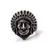 NEW US SELLER STAINLESS STEEL NATIVE AMERICAN INDIAN CHIEF APACHE RING RS130S - Raonhazae