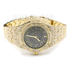 Hip Hop Iced Raonhazae Lab Diamond Drake Watch and 12mm Cuban Link Bracelet Set - Raonhazae