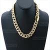 Miami Cuban 14k Gold Plated 6 to 20mm wide 18" 20" 24" Chain Necklace Bracelets 628 - Raonhazae