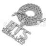 BTS Army Concert Korean Lettered Pendant w/ 4mm Rope Chain - Raonhazae