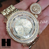 HIP HOP ICED SET LIL UZI RAPPER 14K GOLD WATCH MEDUSA RING SET L029 - Raonhazae