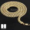 FULLY BLING ROUND CHARM ROPE CHAIN DIAMOND CUT CUBAN CHAIN NECKLACE G66 - Raonhazae