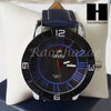 Mens Luxury LIL UZI VERT Wrist Fashion Navy Genuine Leather Black Watch BK227 - Raonhazae