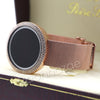 New Rose Gold Digital Smart Watch Mash Band Ruby Cuban Bracelet Set 58 - Raonhazae