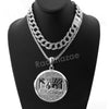 Hip Hop Quavo Last Supper Miami Cuban Choker Chain Tennis Necklace L28 - Raonhazae