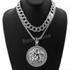 Hip Hop Quavo MEDUSA Miami Cuban Choker Tennis Chain Necklace L10 - Raonhazae