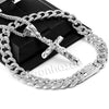 Hip Hop Quavo Small Cross Miami Cuban Choker Tennis Chain Necklace L15 - Raonhazae