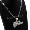 Italian .925 Sterling Silver RUFF RYDERS Pendant 5mm Figaro Necklace S09 - Raonhazae