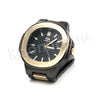 HIP HOP RAONHAZAE MASE BLACK GOLD FINISHED WATCH - Raonhazae