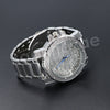 HIP HOP RAONHAZAE SCHOOLBOY Q SILVER LAB DIAMOND FINISHED WATCH - Raonhazae