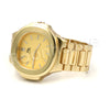 HIP HOP RAONHAZAE JESUS X GOLD PLATED FINISHED WATCH - Raonhazae