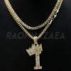 Crown I Initial Pendant Necklace Set - Raonhazae