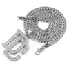 316L Stainless Steel Dream Chasers (DC) Pendant w/ 4mm Miami Cuban Chain - Raonhazae