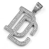 316L Stainless Steel Dream Chasers (DC) Pendant w/ 4mm Miami Cuban Chain - Raonhazae