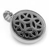 316L Stainless Steel Medallion Iced BLK Jaguar Pendant w/ 4mm Miami Cuban Chain - Raonhazae