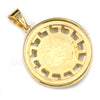316L Stainless Freemasonry Grand Lodge Compass Pendant w/ 4mm Miami Cuba Chain - Raonhazae