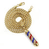 316L Stainless Blinged Out Barber Shop Chop Chop Pendant w 4mm Miami Cuban Chain - Raonhazae