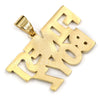 316L Stainless Blinged Out FINEST BOYZ in the Game Lettered Pendant w/ 4mm Miami Cuba Chain - Raonhazae