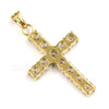 316L Stainless Blinged Out Mini Jesus Piece Charm Pendant w/ 4mm Miami Cuban Chain - Raonhazae