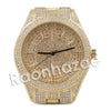 Hip Hop "Do Not Disturb" Gold Wrist Watch - Raonhazae