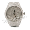 Hip Hop "Do Not Disturb" Silver Wrist Watch - Raonhazae