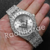 Hip Hop Freemason Silver Nugget Watch - Raonhazae