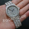 Hip Hop "Do Not Disturb" Silver Wrist Watch - Raonhazae