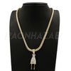 Hip Hop ELECTRIC PLUG Pendant W/ Franco Chain / Tennis Choker Chain - Raonhazae