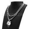 Hip Hop DESIGNER PANDA Pendant W/ Franco Chain / Tennis Choker Chain. - Raonhazae