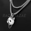 Hip Hop DESIGNER PANDA Pendant W/ Franco Chain / Tennis Choker Chain. - Raonhazae