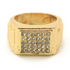 HIP HOP FASHION SOLID "CLASSIC" GOLD PLATED RING BK003G - Raonhazae