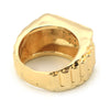 HIP HOP FASHION SOLID "CLASSIC" GOLD PLATED RING BK003G - Raonhazae