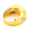 MEN'S HIP HOP LAB DIAMOND MIGOS BRASS RING SIZE 8-12 BR001G - Raonhazae