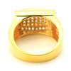 MEN'S HIP HOP LAB DIAMOND MIGOS BRASS RING SIZE 8-12 BR001G - Raonhazae