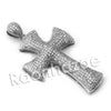 Lab diamond Micro Pave Anarchy Jesus Piece Pendant w/ Miami Cuban Chain BR016 - Raonhazae