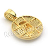 Lab diamond Micro Pave Medallion Jesus Face w/ Miami Cuban Chain BR043 - Raonhazae