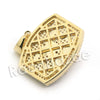 Lab diamond Micro Pave Basketball Hoop Pendant w/ Miami Cuban Chain BR056 - Raonhazae