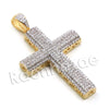 Lab diamond Micro Pave Shizzle Jesus Piece Pendant w/ Miami Cuban Chain BR060 - Raonhazae