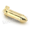 Lab diamond Micro Pave Bullet Pendant w/ Miami Cuban Chain BR087 - Raonhazae