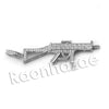 Lab diamond Micro Pave AK47 Machine Gun Pendant w/ Miami Cuban Chain BR090 - Raonhazae