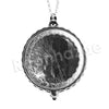 Antique Chain Ancient Mandala Magnifying Glass Locket Pendant Necklace - Raonhazae