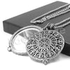 Antique Vintage Design 5X Magnifying Glass Locket Pendant Necklace - Raonhazae