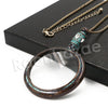 Patina Antique Vintage Design 5X Magnifying Glass Locket Pendant Necklace - Raonhazae