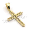 Lab diamond Micro Pave Uzi Cross w/ Miami Cuban Chain BR121 - Raonhazae