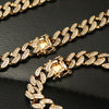 14k Gold PT 10mm 8.5" - 24" Miami Cuban Choker Chain Necklace Bracelet - Raonhazae