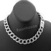 Hip Hop Quavo Jesus Face Miami Cuban Choker Chain Tennis Necklace L48 - Raonhazae